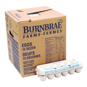 Large White Eggs in Cartons